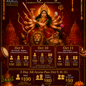 3 Day Pass Durga Puja
