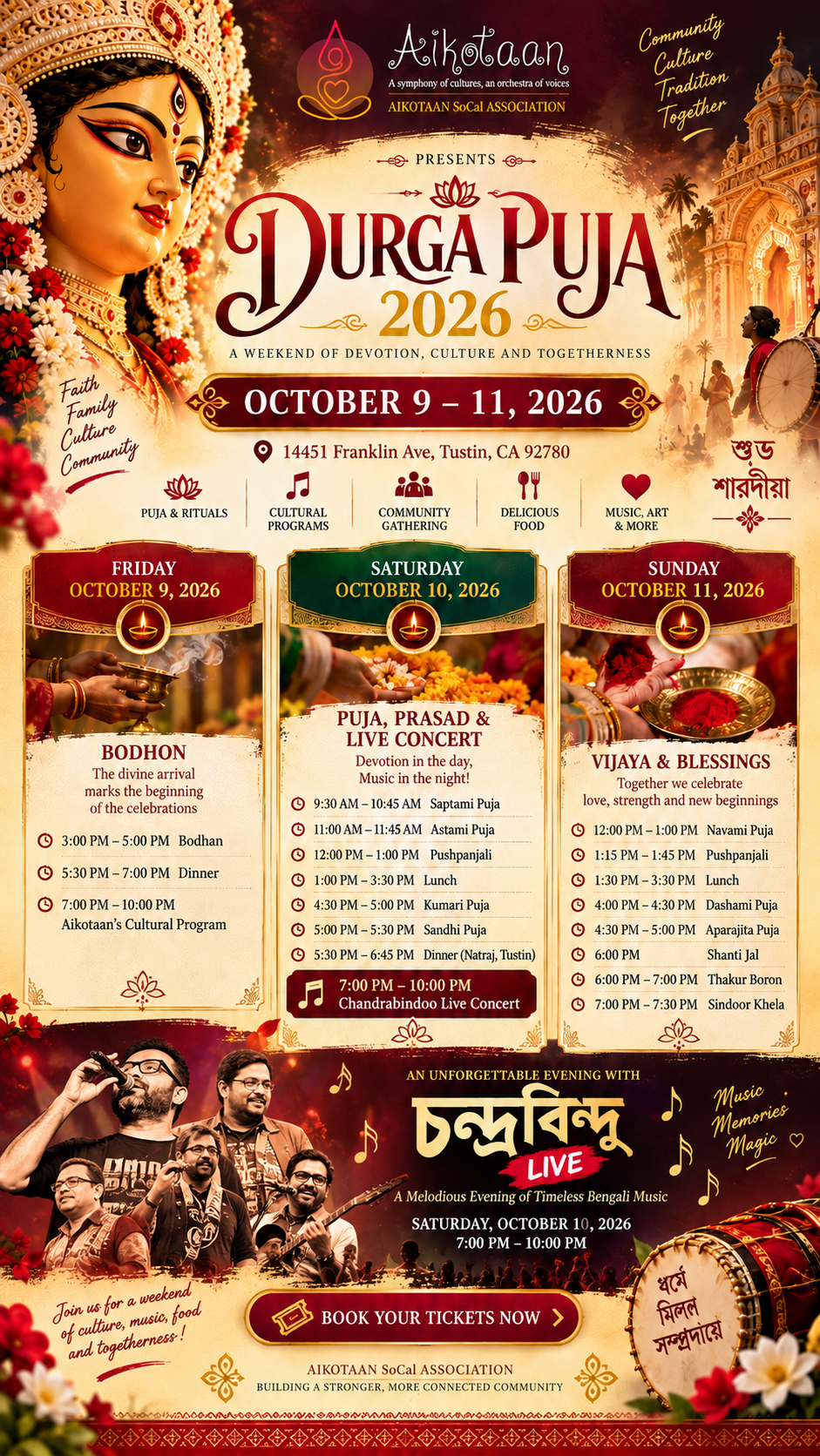 Durga Puja 2026 Information