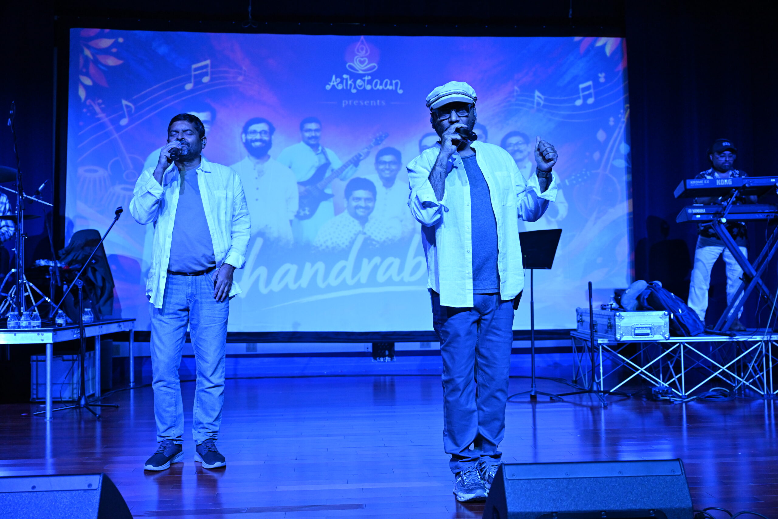 Chandrabindoo performing at Aikotaan Durga Puja 2026